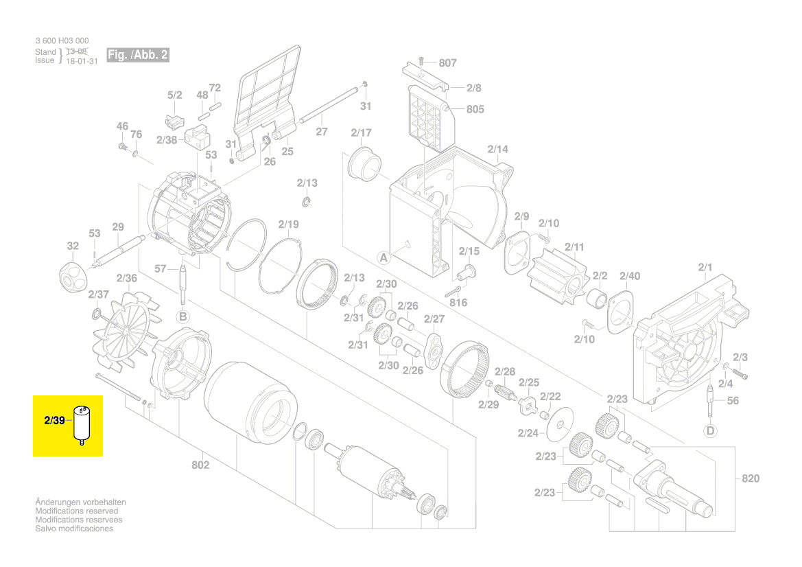 Bosch Kondensator 2 609 007 667